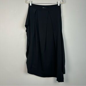 Asymmetrical Black Skirt
